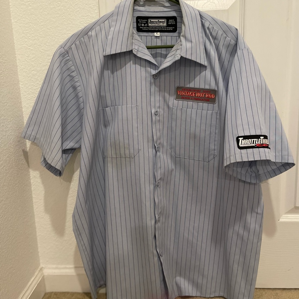 XL Vintage Hot Rod Shop Shirt